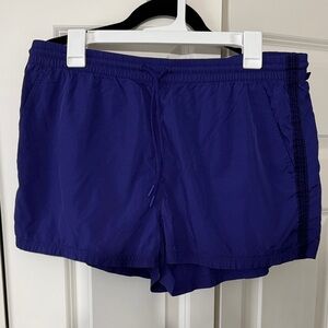 Athleta Deep Purple Athletic Drawstring Shorts